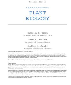 Introductory Plant Biology Shelley Jansky