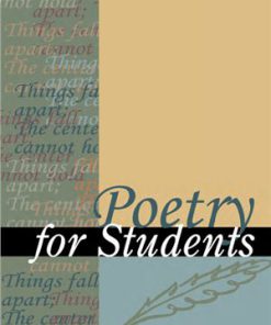Poetry for Students Volume 10 1st Edition by Michael Lablanc 0787635715 9780787635718