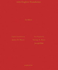 The Syriac Peshiṭta Bible with English Translation Leviticus James Moore
